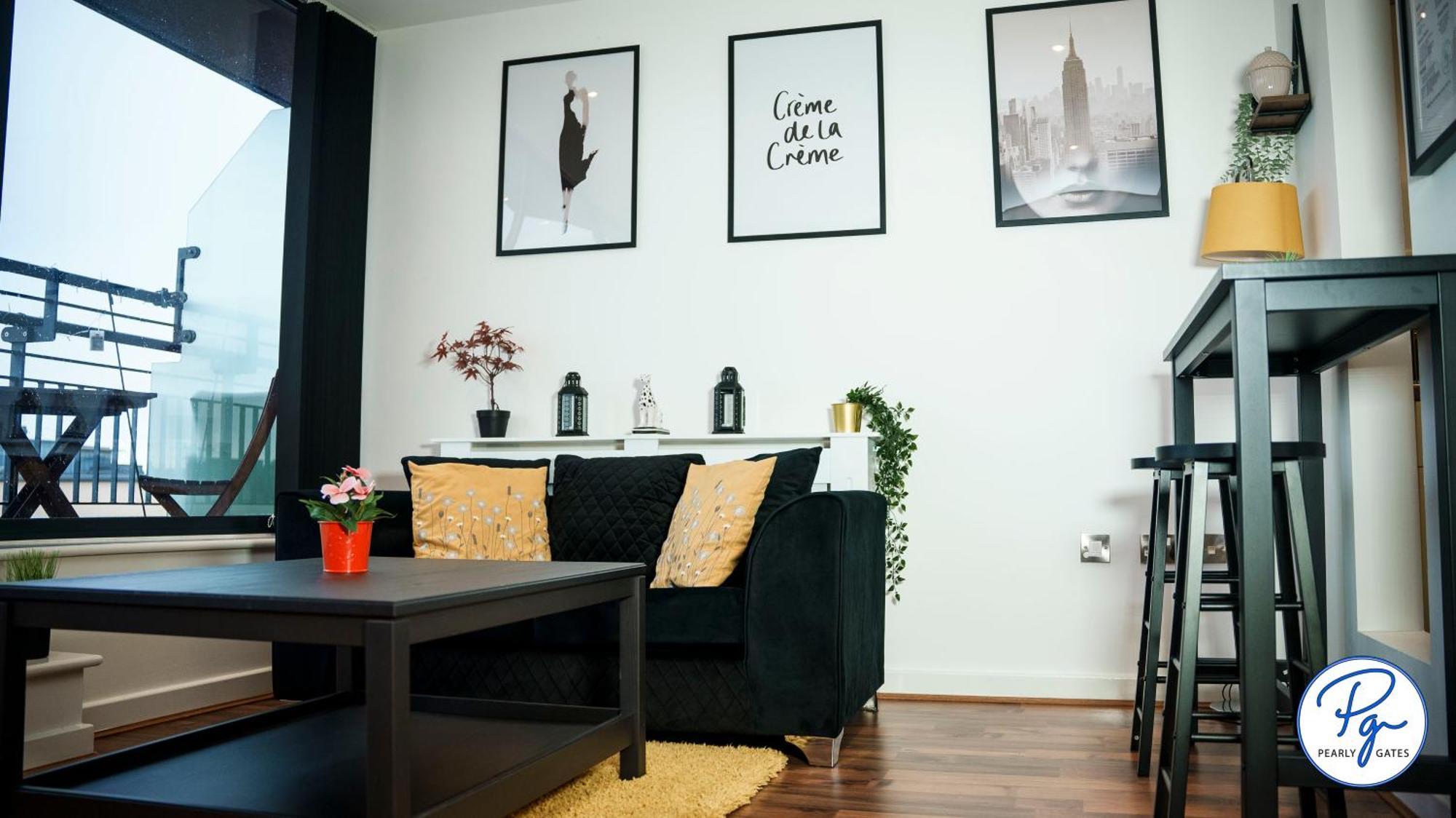 Penthouse - Amazing City Skyline Views - Balcony - Free Extra 2 Hours - Free Parking - Utilita Arena - Bullring Shopping - New St Station- Super King Size Bed Birmingham Exterior foto