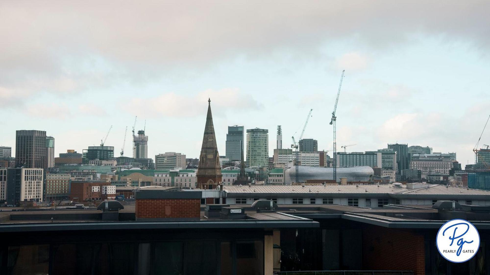 Penthouse - Amazing City Skyline Views - Balcony - Free Extra 2 Hours - Free Parking - Utilita Arena - Bullring Shopping - New St Station- Super King Size Bed Birmingham Exterior foto